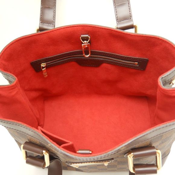 LOUIS VUITTON Authentic Brown Damier Tote Bag - Picture 8 of 10